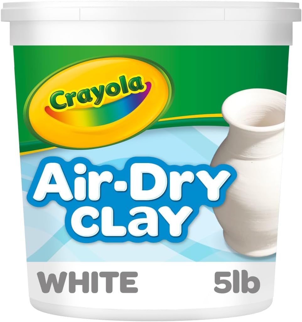 Crayola Air Dry Clay 5lbs, Modeling Clay Kit for Kids, Holiday Gift