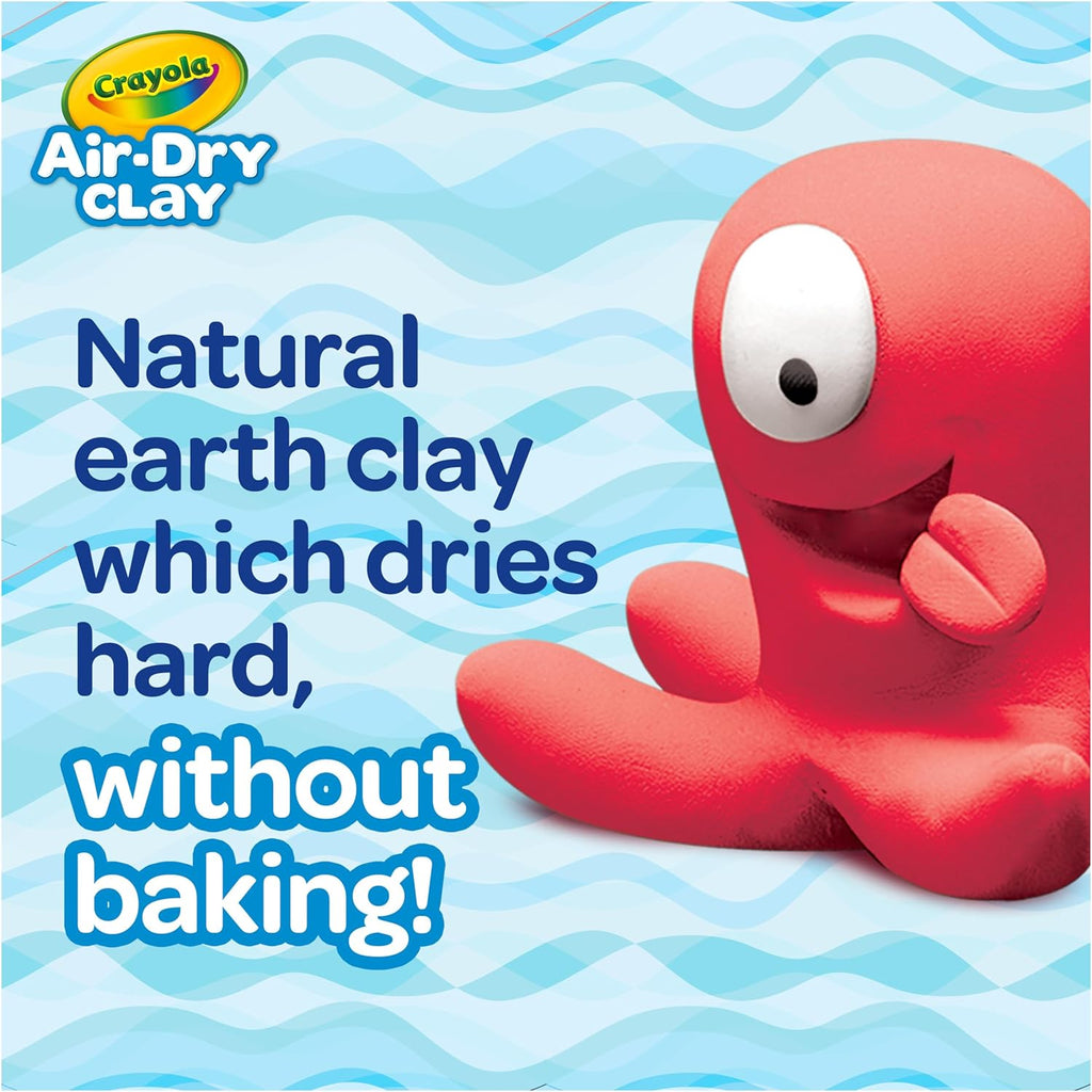 Crayola Air Dry Clay 5lbs, Modeling Clay Kit for Kids, Holiday Gift